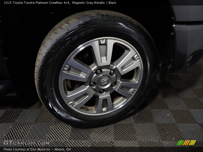 Magnetic Gray Metallic / Black 2015 Toyota Tundra Platinum CrewMax 4x4