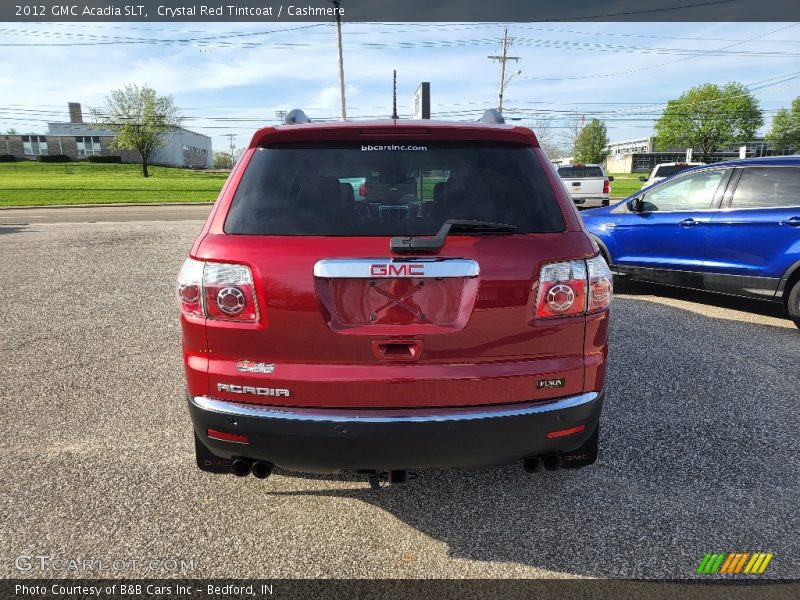Crystal Red Tintcoat / Cashmere 2012 GMC Acadia SLT