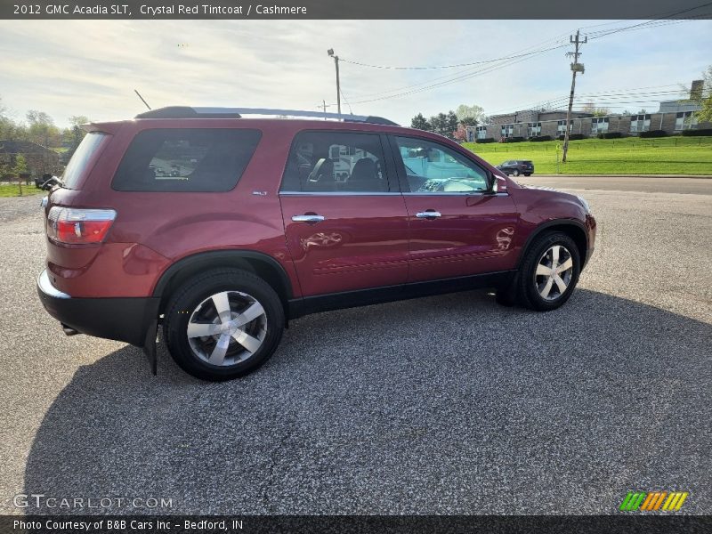 Crystal Red Tintcoat / Cashmere 2012 GMC Acadia SLT
