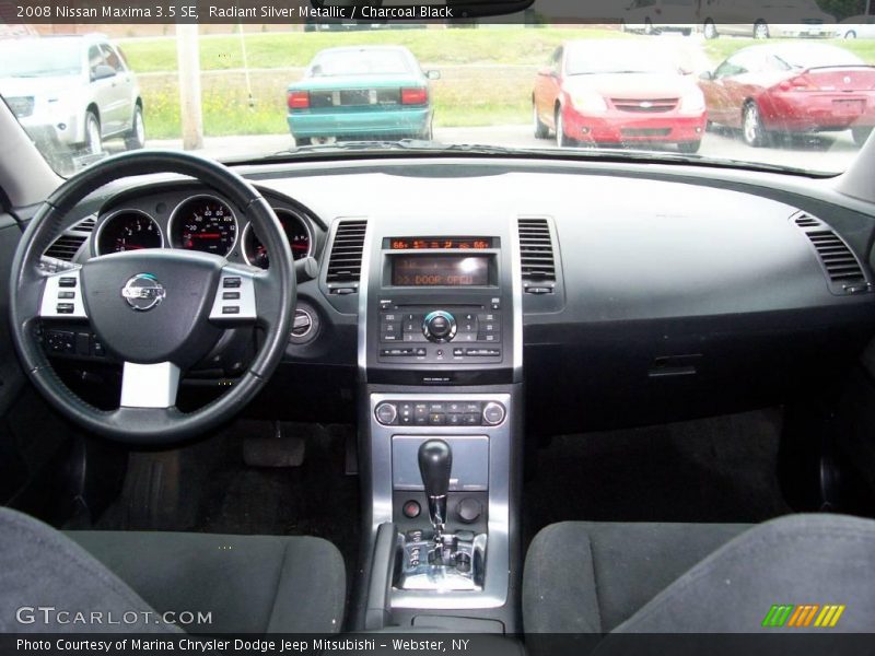 Radiant Silver Metallic / Charcoal Black 2008 Nissan Maxima 3.5 SE