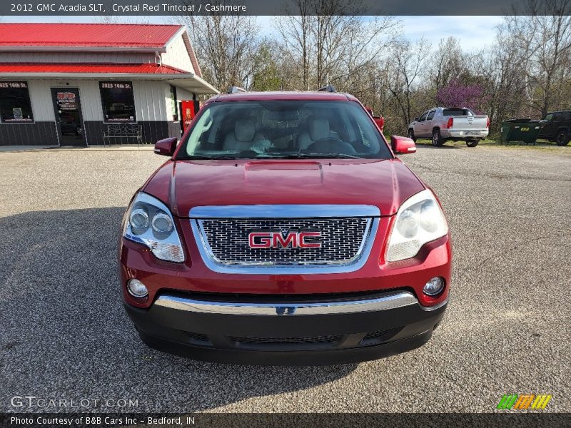 Crystal Red Tintcoat / Cashmere 2012 GMC Acadia SLT