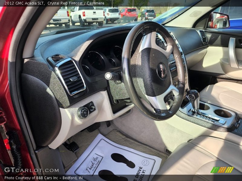 Crystal Red Tintcoat / Cashmere 2012 GMC Acadia SLT