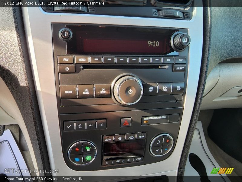 Crystal Red Tintcoat / Cashmere 2012 GMC Acadia SLT