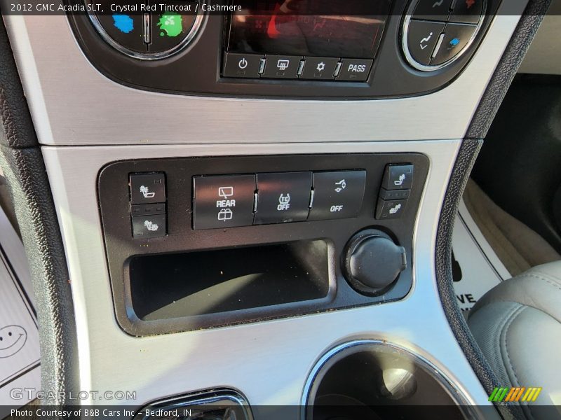 Crystal Red Tintcoat / Cashmere 2012 GMC Acadia SLT
