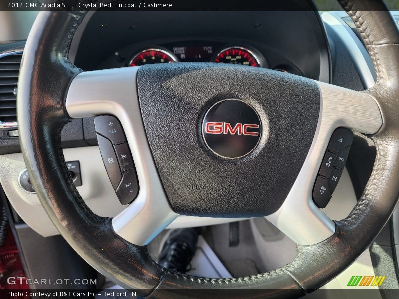 Crystal Red Tintcoat / Cashmere 2012 GMC Acadia SLT
