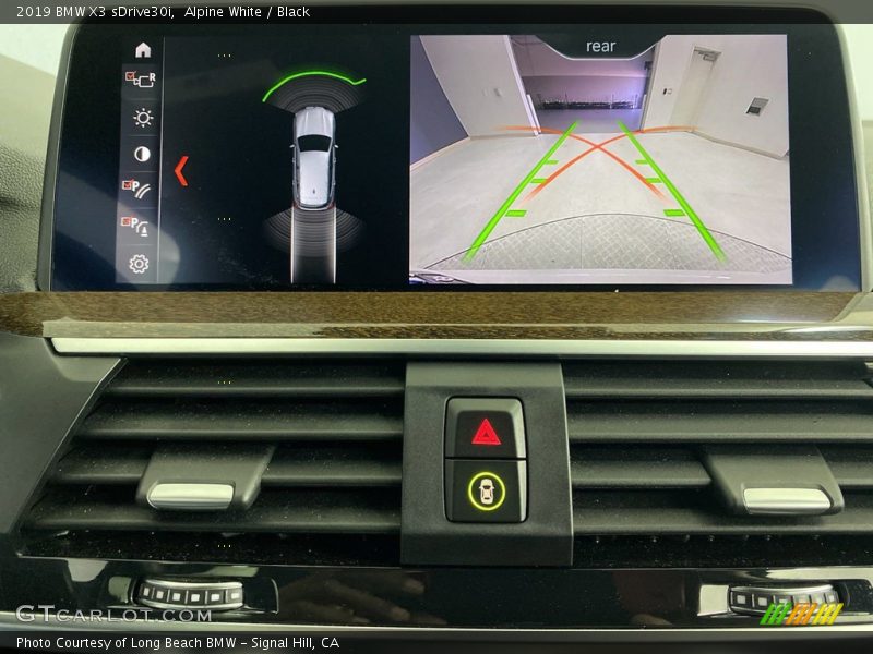 Alpine White / Black 2019 BMW X3 sDrive30i