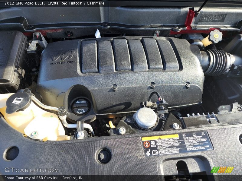 Crystal Red Tintcoat / Cashmere 2012 GMC Acadia SLT