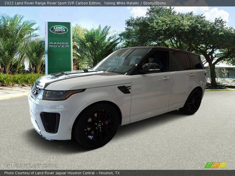 Yulong White Metallic / Ebony/Ebony 2022 Land Rover Range Rover Sport SVR Carbon Edition
