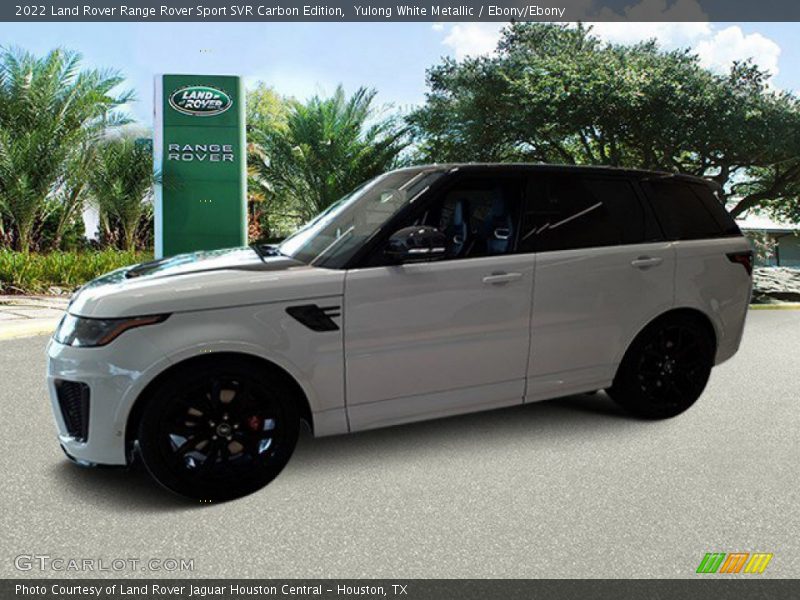 Yulong White Metallic / Ebony/Ebony 2022 Land Rover Range Rover Sport SVR Carbon Edition
