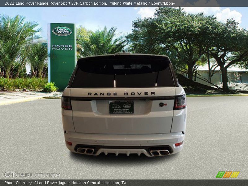 Yulong White Metallic / Ebony/Ebony 2022 Land Rover Range Rover Sport SVR Carbon Edition