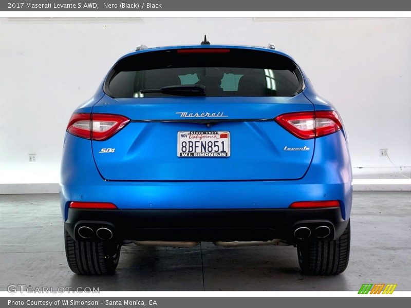 Nero (Black) / Black 2017 Maserati Levante S AWD