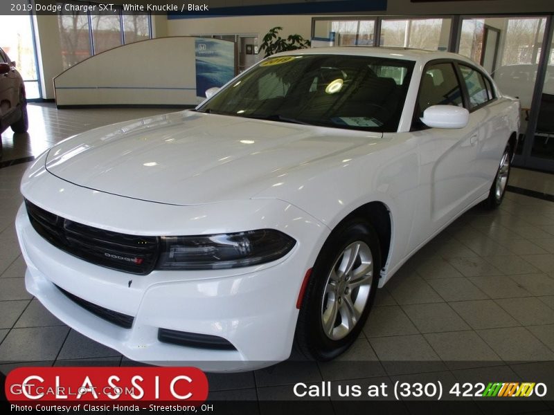 White Knuckle / Black 2019 Dodge Charger SXT