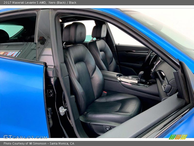 Nero (Black) / Black 2017 Maserati Levante S AWD