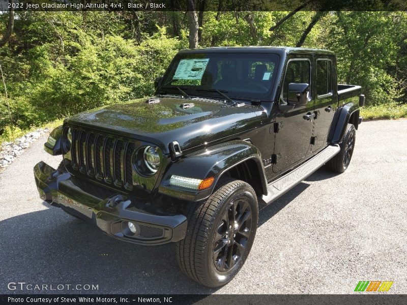 Black / Black 2022 Jeep Gladiator High Altitude 4x4