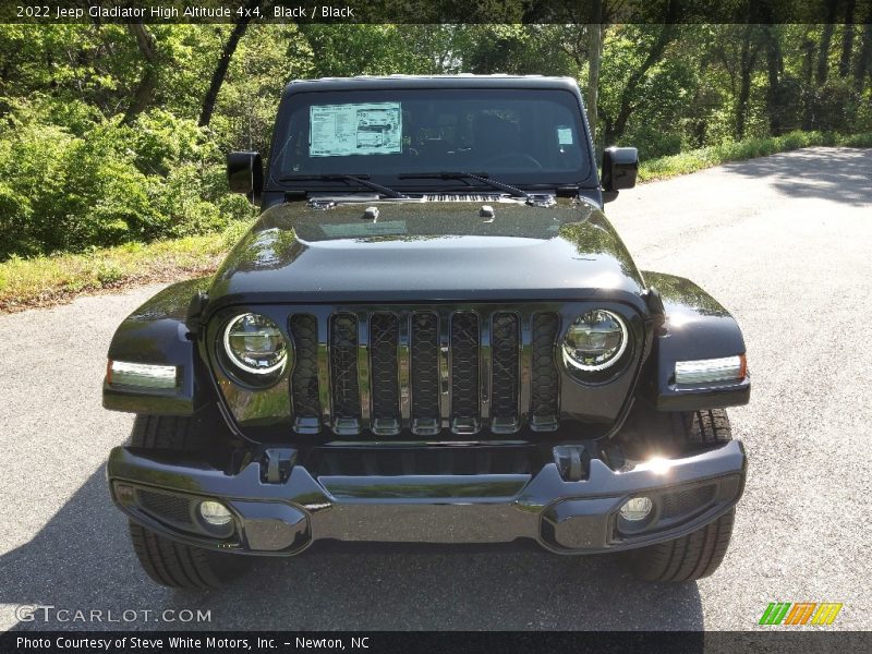 Black / Black 2022 Jeep Gladiator High Altitude 4x4