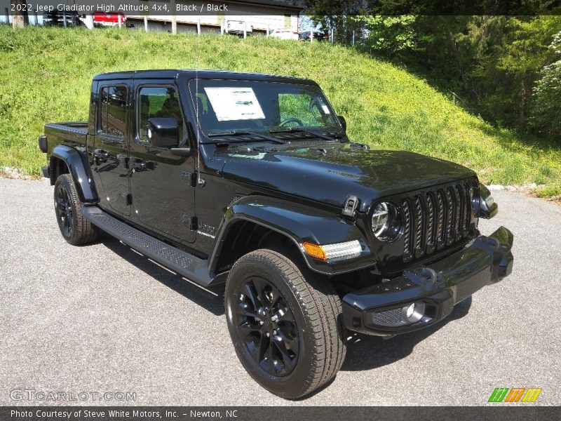 Black / Black 2022 Jeep Gladiator High Altitude 4x4
