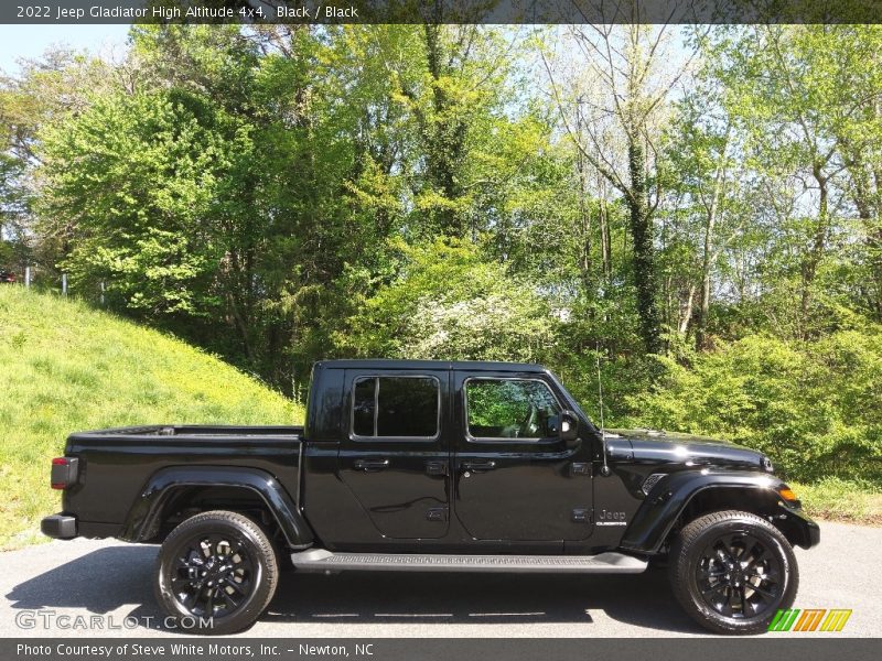 Black / Black 2022 Jeep Gladiator High Altitude 4x4
