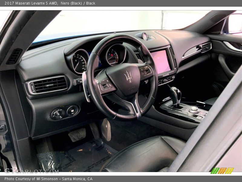 Nero (Black) / Black 2017 Maserati Levante S AWD