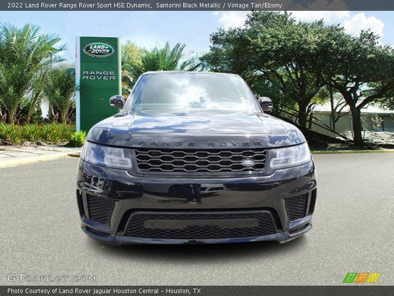 Santorini Black Metallic / Vintage Tan/Ebony 2022 Land Rover Range Rover Sport HSE Dynamic