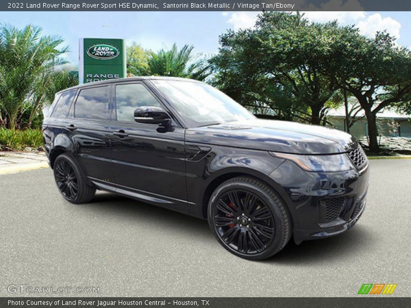 Santorini Black Metallic / Vintage Tan/Ebony 2022 Land Rover Range Rover Sport HSE Dynamic