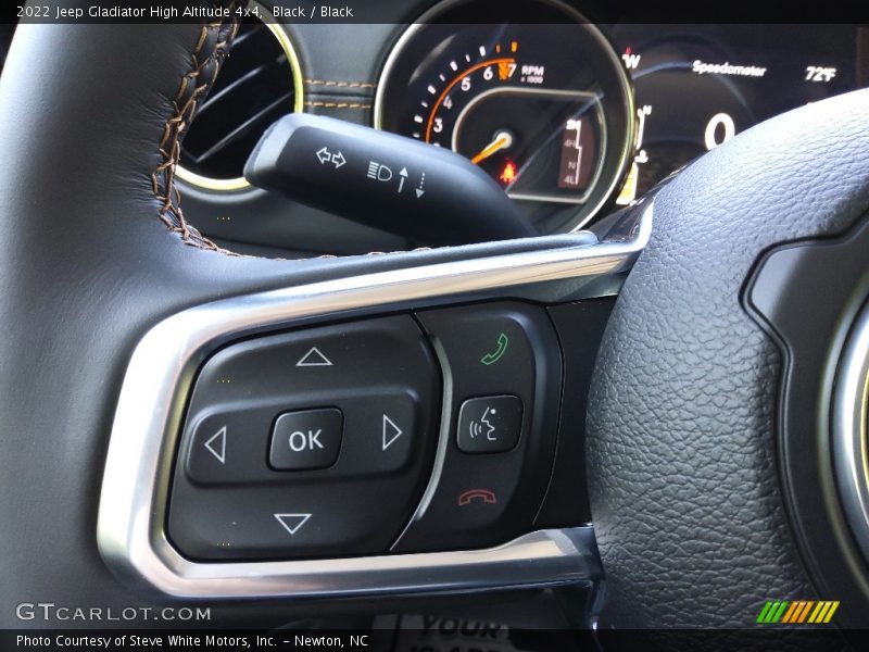 Black / Black 2022 Jeep Gladiator High Altitude 4x4