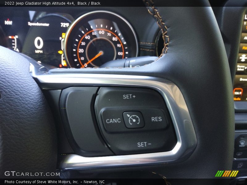 Black / Black 2022 Jeep Gladiator High Altitude 4x4