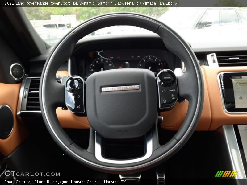 Santorini Black Metallic / Vintage Tan/Ebony 2022 Land Rover Range Rover Sport HSE Dynamic
