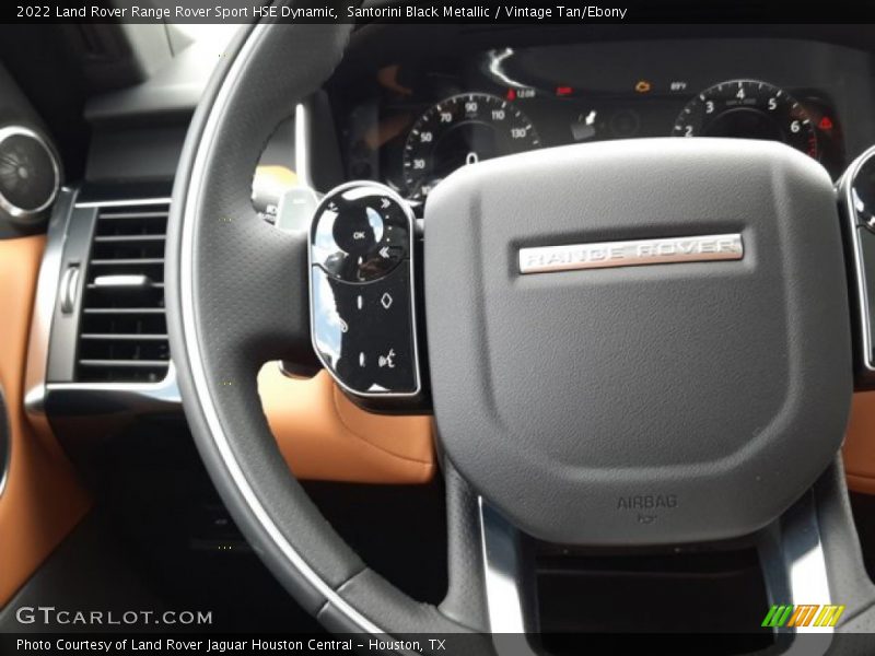 Santorini Black Metallic / Vintage Tan/Ebony 2022 Land Rover Range Rover Sport HSE Dynamic