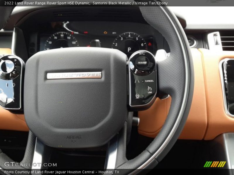 Santorini Black Metallic / Vintage Tan/Ebony 2022 Land Rover Range Rover Sport HSE Dynamic