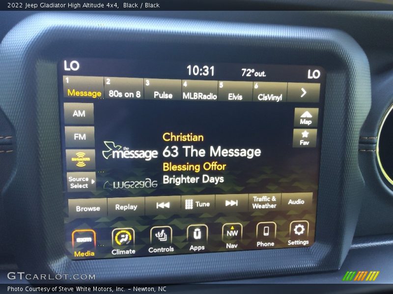 Black / Black 2022 Jeep Gladiator High Altitude 4x4