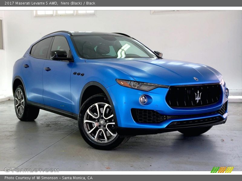 Nero (Black) / Black 2017 Maserati Levante S AWD