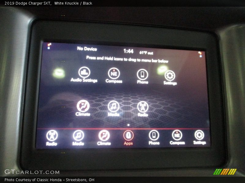 White Knuckle / Black 2019 Dodge Charger SXT