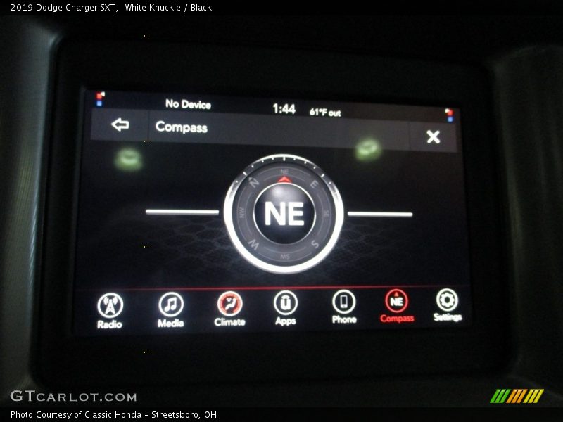 White Knuckle / Black 2019 Dodge Charger SXT