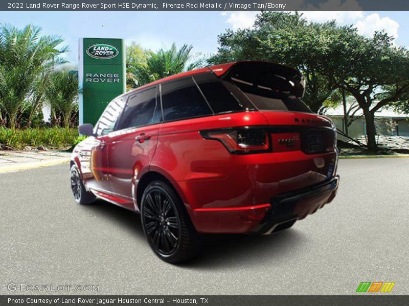 Firenze Red Metallic / Vintage Tan/Ebony 2022 Land Rover Range Rover Sport HSE Dynamic