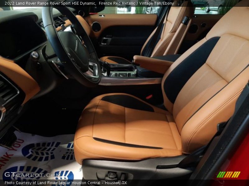 Front Seat of 2022 Range Rover Sport HSE Dynamic