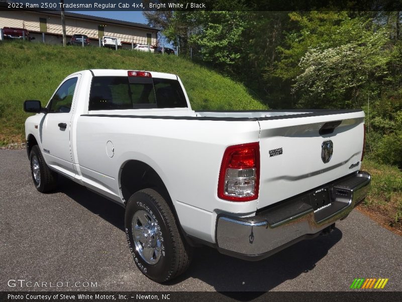 Bright White / Black 2022 Ram 2500 Tradesman Regular Cab 4x4