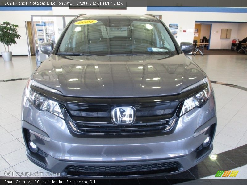 Crystal Black Pearl / Black 2021 Honda Pilot Special Edition AWD