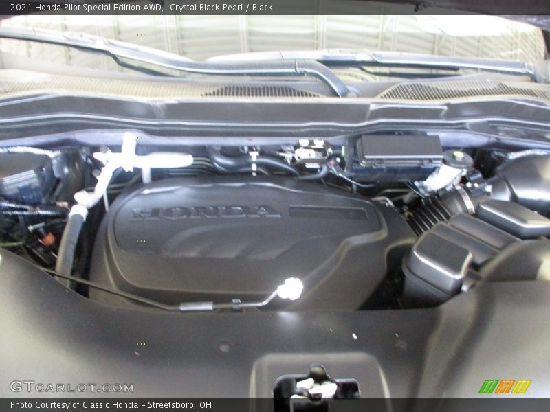 Crystal Black Pearl / Black 2021 Honda Pilot Special Edition AWD