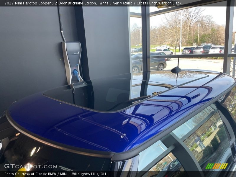 White Silver Metallic / Cross Punch/Carbon Black 2022 Mini Hardtop Cooper S 2 Door Bricklane Edition