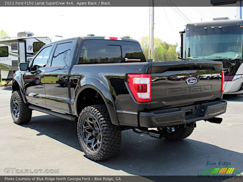 Agate Black / Black 2021 Ford F150 Lariat SuperCrew 4x4