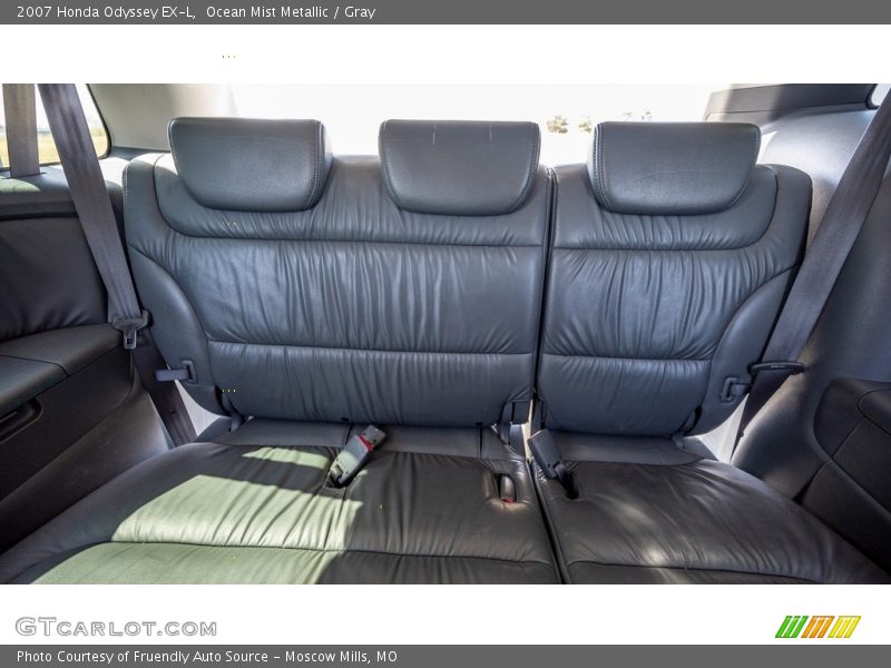 Ocean Mist Metallic / Gray 2007 Honda Odyssey EX-L
