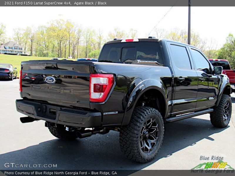 Agate Black / Black 2021 Ford F150 Lariat SuperCrew 4x4