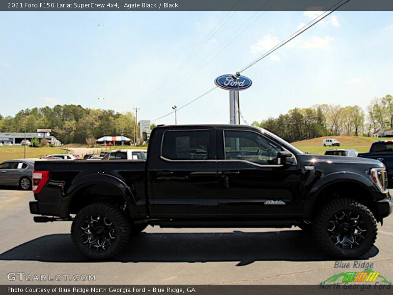 Agate Black / Black 2021 Ford F150 Lariat SuperCrew 4x4