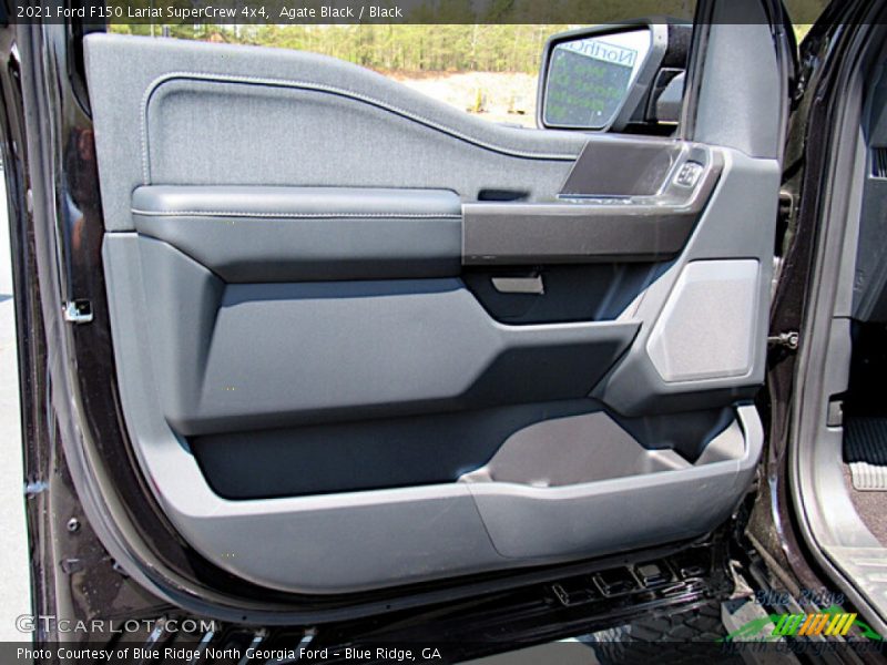 Agate Black / Black 2021 Ford F150 Lariat SuperCrew 4x4