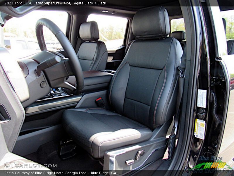 Agate Black / Black 2021 Ford F150 Lariat SuperCrew 4x4