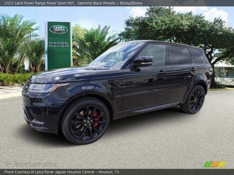 Santorini Black Metallic / Ebony/Ebony 2022 Land Rover Range Rover Sport HST