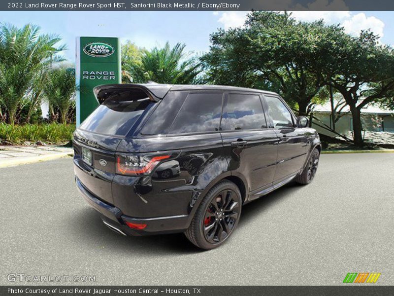 Santorini Black Metallic / Ebony/Ebony 2022 Land Rover Range Rover Sport HST