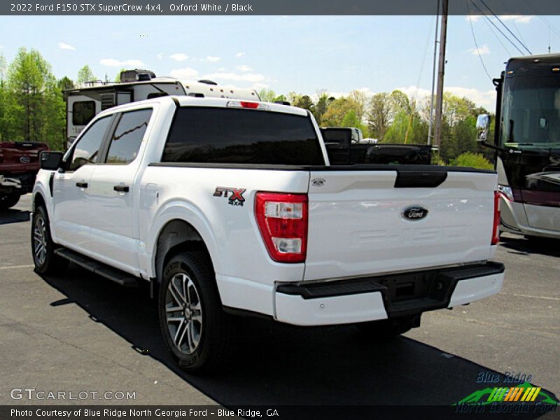 Oxford White / Black 2022 Ford F150 STX SuperCrew 4x4