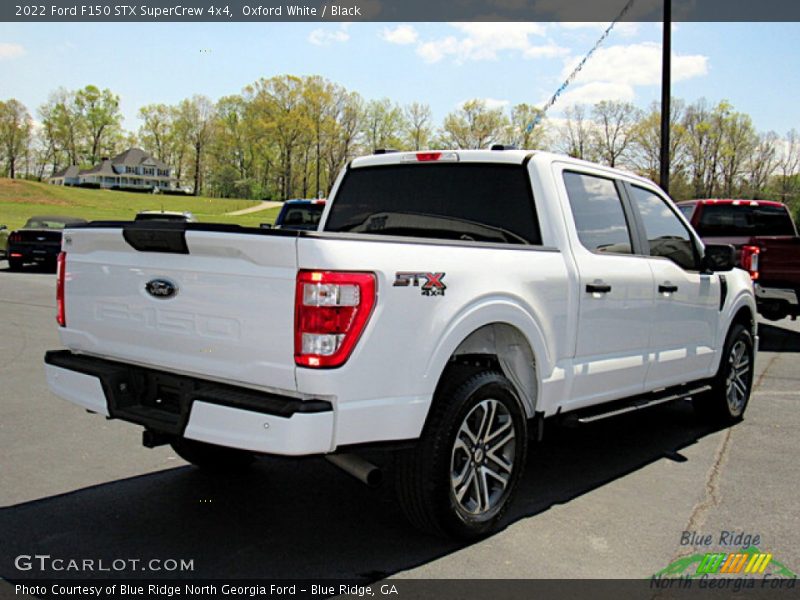 Oxford White / Black 2022 Ford F150 STX SuperCrew 4x4