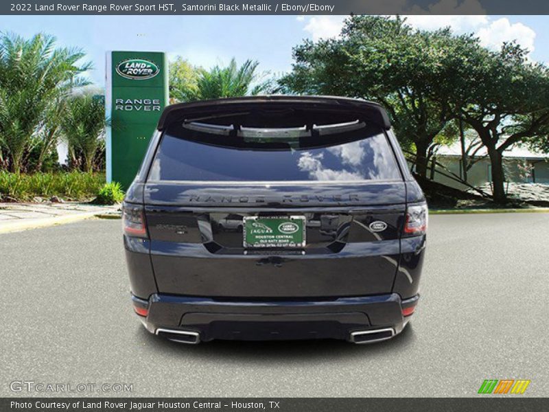 Santorini Black Metallic / Ebony/Ebony 2022 Land Rover Range Rover Sport HST